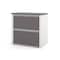 Bestar Connexion 31W 30 in Lateral File Cabinet, Slate & Sandstone 93631-1159 - alternate 1